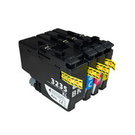 Brother Huismerk Brother LC-3235 XL Inktcartridges Multipack (zwart + 3 kleuren)