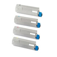 OKI Huismerk OKI C710/C711 (44318605-44318608) Toners Multipack (zwart + 3 kleuren)