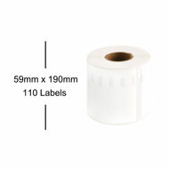 Dymo Huismerk DYMO 99019 / S0722480 Labels (190x59mm)