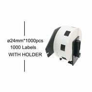 Brother Huismerk Brother DK-11218 Labels (24mm Rond)