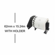 Brother Huismerk Brother DK-22212 Continue Labels (62mm x 15,24m)