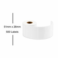 Brother Huismerk Brother BDE-1J026051-060 Labels, 51mmx26mm 500 labels