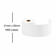 Brother Huismerk Brother BDE-1J026051-102 Labels, 51mmx26mm 1.900 labels