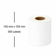 Brother Huismerk Brother BDE-1J152102-102 Labels, 102mmx152mm 350 Labels