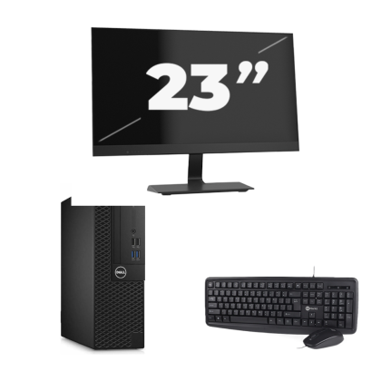 Dell Optiplex 5040 SFF - Intel Core i3-6e Generatie - 8GB RAM - 256GB SSD - Windows 11 + 1x 23 inch Monitor