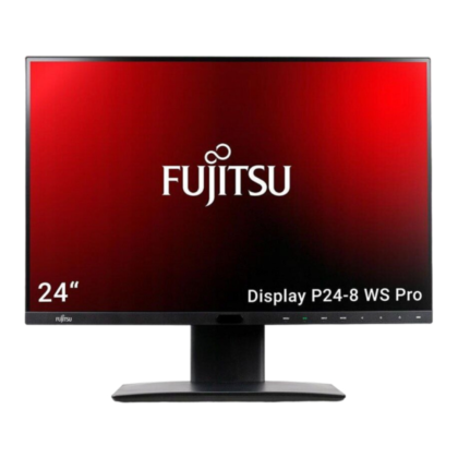 Fujitsu P24-8 WS Pro - 24 inch - 1920x1200 - DP - DVI - HDMI - Zwart