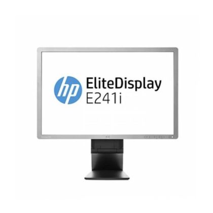 HP EliteDisplay E241i - 24 inch - 1920x1200 - DP - DVI - VGA - Zilver