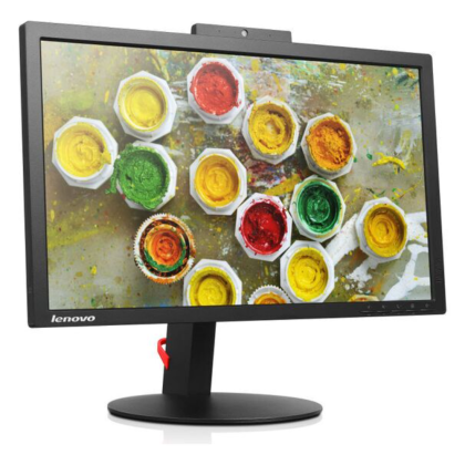 Lenovo T-serie T2424za - 24 inch - 1920x1080 - DVI - VGA - Zwart
