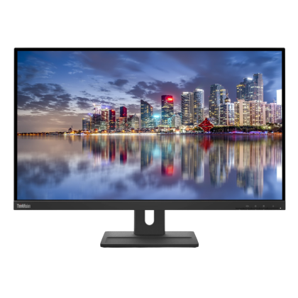 Lenovo ThinkVision E27q-20 - 27 inch - 2560x1440 - DP - HDMI - Zwart