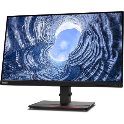 Lenovo ThinkVision T24i-2L - 24 inch - 1920x1080 - DP - HDMI - VGA - Zwart