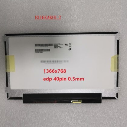 TopMedia 11.6" LED On-Cell Touch WXGA IPS EDP 40 PIN Matte Scherm B116XAK01.2 For HP ChromeBook 11 G8