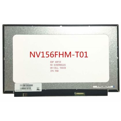TopMedia 15.6" IPS FHD On-cell Touch 1920x1080 Notebook Matte Scherm EDP 40Pin No Screwholes