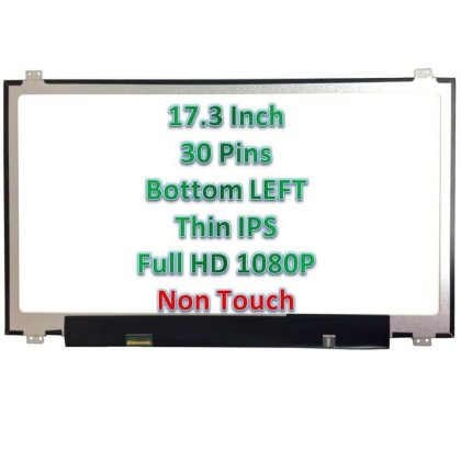 TopMedia A+Klasse 17.3" LED FHD IPS Notebook Matte TFT Scherm EDP 30Pin