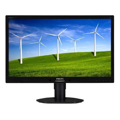 Philips Brilliance 241B4LPYCB - 24 inch - 1920x1080 - DP - DVI - VGA - Zwart
