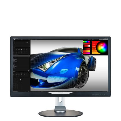 Philips Brilliance 288P6LJEB - 28 inch - 3840x2160 - DP - DVI - HDMI - VGA - Zwart