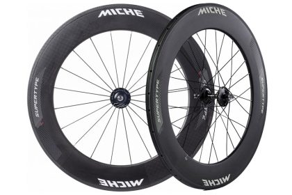Miche Supertype Pista 88 Baanfiets Wielset - Carbon