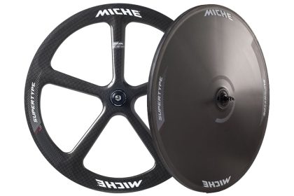 Miche Supertype Pista 50 Baanfiets Wielset - Carbon