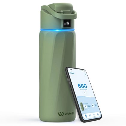 WaterH Boost Slimme Waterfles 710ml Mint Groen - B003-24OZ-GR
