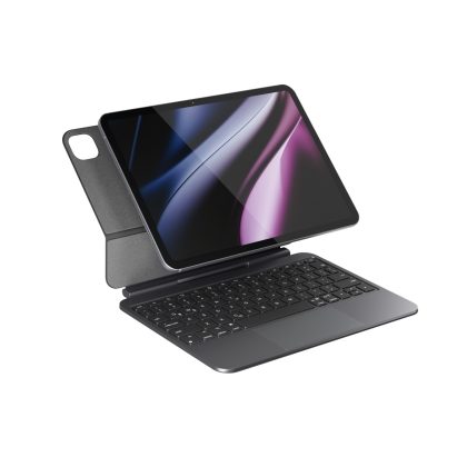 Epico UltraBoard Slim Aluminium Toetsenbordhoes iPad 10,9 inch (2022) / iPad 11 inch (2025) QWERTZ DE Space Black - 73711101300026