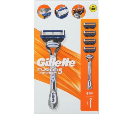 Gillette Fusion5 Houder incl 4 mesjes Sport