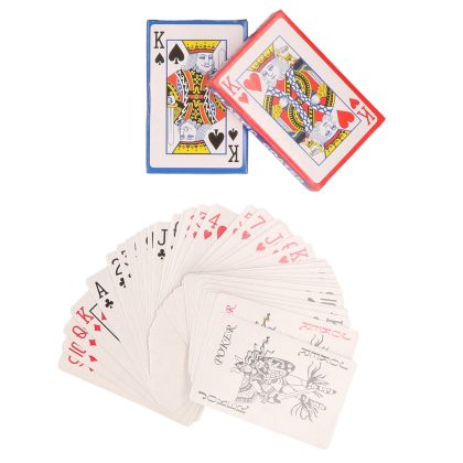 Free & Easy 2x Pakje speelkaarten - 54 stuks - spelletjes -