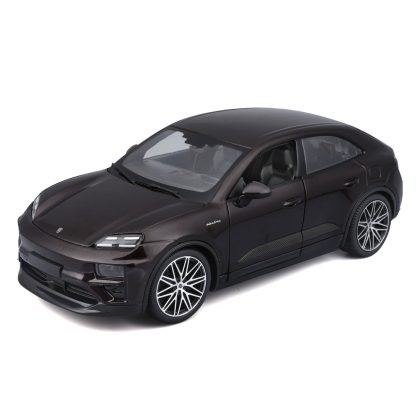 Bburago Modelauto - Porsche Macan - zwart -