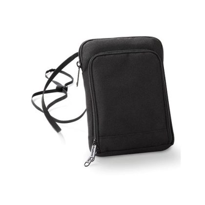 Bagbase Zwart paspoorttasje