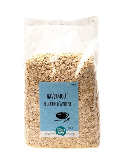 TerraSana Havermout biologisch - 750 gram - beperkt houdbaar