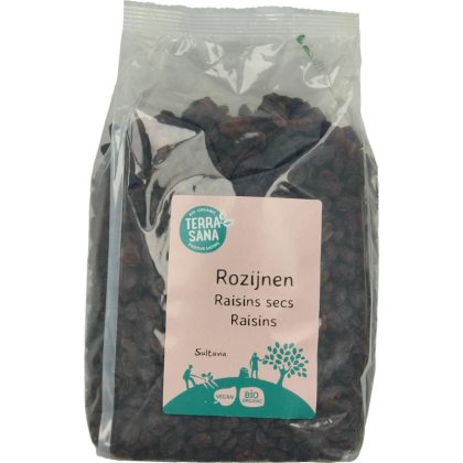 TerraSana RAW rozijnen sultana - 1 kilo