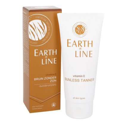 Earthline Vitamine E bruin zonder zon - 100 ml