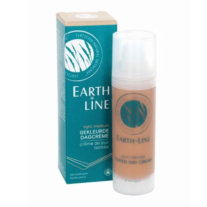 Earthline Gekleurde Dagcreme light/medium - 35 ml