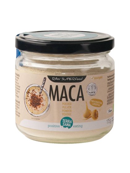 TerraSana Biologische Macapoeder - 175 gram - beperkt houdbaar