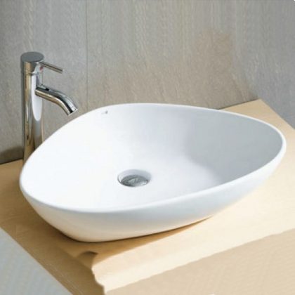 Wiesbaden Waskom Wiesbaden Elite 59x39x13.5 cm Porselein Wit