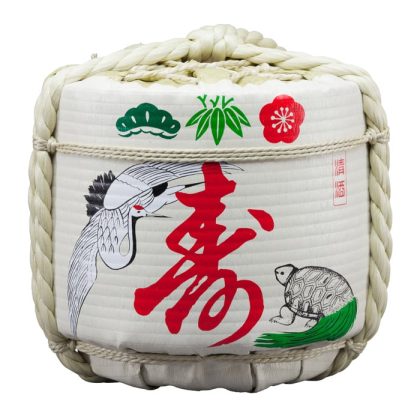 Tokyo Design Studio Decoratieve Sake Ton Kotobuki Tsuru Kame - 63 x 63 cm
