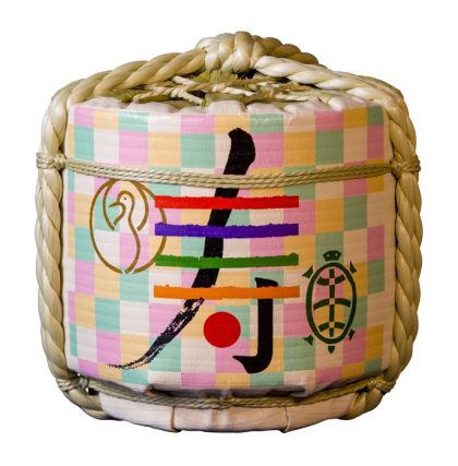 Tokyo Design Studio Decoratieve Sake Ton - Kotobuki Chidorigoshi - 63 x 63 cm