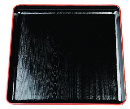 Tokyo Design Studio Lakwerk Dienblad Zwart/Rood - 30cm