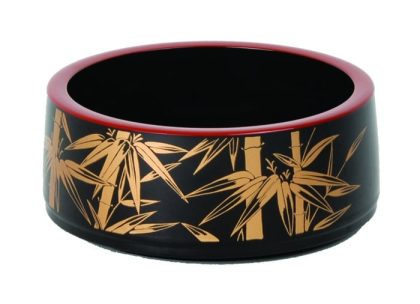 Tokyo Design Studio Zwarte Sushi Oke Kaza - Lacqueware - 16 x 6 cm