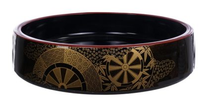 Tokyo Design Studio Zwarte Sushi Oke Kaza - Lacquerware - 21 x 6 cm