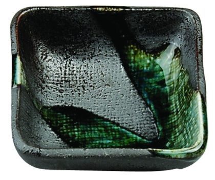 Tokyo Design Studio Groen/Grijs Vierkant Choku Bakje - Green Grey Series - 7.5 x 7.5 cm