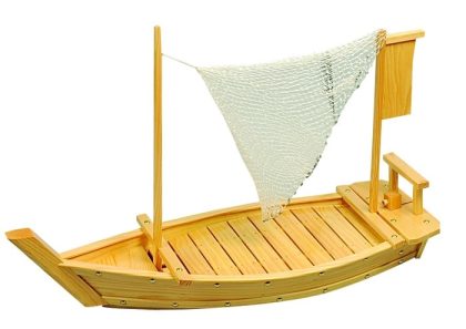 Tokyo Design Studio Houten Sushi Boot - Tokyo Ontwerp Keuken - 80 x 27.5cm
