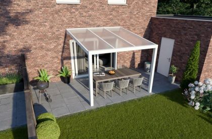 Verasol Greenline aluminium veranda 201x355 cm - polycarbonaat dak - maatwerk - 1 stuk beschikbaar