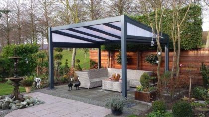 Verasol Profiline aluminium veranda 400x300 cm polycarbonaat dak