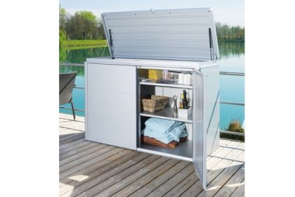 Biohort metalen tuinhuis HighBoard 160x70x118 cm