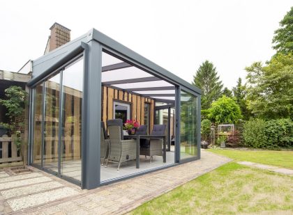 Verasol Aluminium Tuinkamer Polycarbonaatdak 400x250 cm