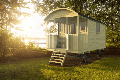 Tuindeco Paddy Circuswagen met veranda 480x240 cm