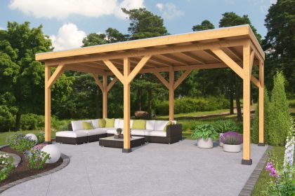 Tuindeco Red Class Zoutelande 500x330 cm basis incl. Schroefpakket - Bouwpakket
