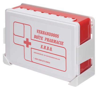 Merkloos Verbanddoos met muurbevestiging