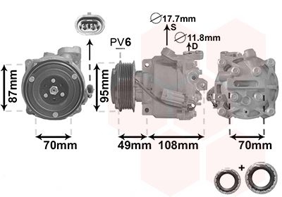 Chevrolet Compressor, airconditioning *** IR PLUS ***