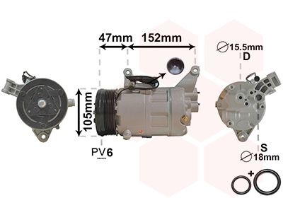 Mini Airco Compressor 1.6