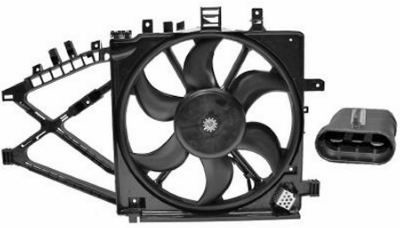 Opel KADER + VENTILATOR CORSA C 1.7 Di/DTi +/zonder AIRCO